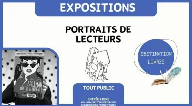 bandeau portail & FB expositions portraits de lecteurs - 1 - Bibliothèque
