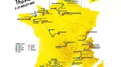 Tour de France 2025 - ©Tour de France 2025 route map / ASO