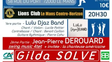 FMA72-Soirée-Jazz-Swing - Lions Club Centre-Horizon