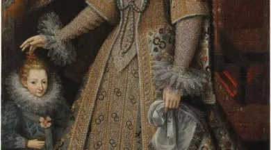 Franz Pourbus (copie d'après), Portrait de l'archiduchesse Isabelle Claire Eugénie, vers 1595-1605_1 - © Musée Tessé, Le Mans