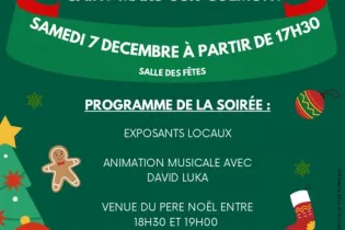 Marché de noel Décembre 2024 saint mars sur colmont - Association des Parents d'Elèves