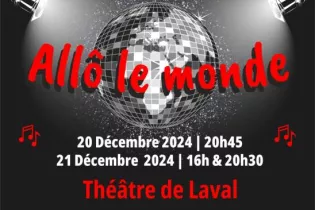 affiche Allo le Monde Théâtre Laval - © Coup d'Choeur