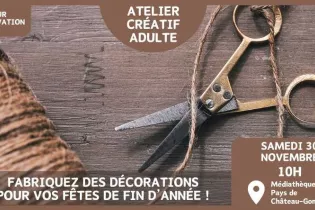 atelier créatif adulte - ©PCG