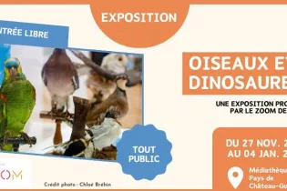 Expo oiseaux et dinosaures - ©PCG