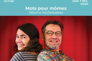 Mots pour mômes - 07/12/2024 - Ville du Mans